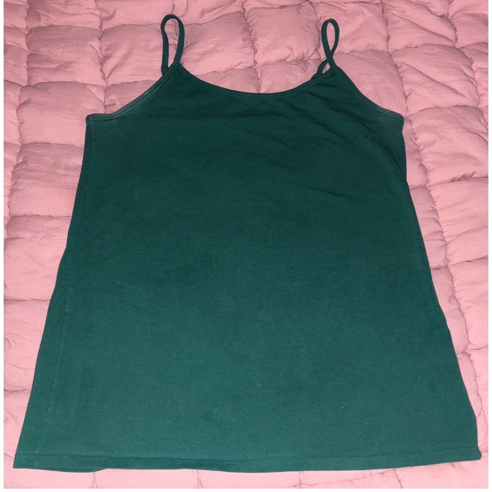 Torrid Women Green Adjustable Strap‎ Cami Tank Top Size 3 3X